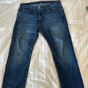 Levi's Men's Straight Fit Blue Jeans